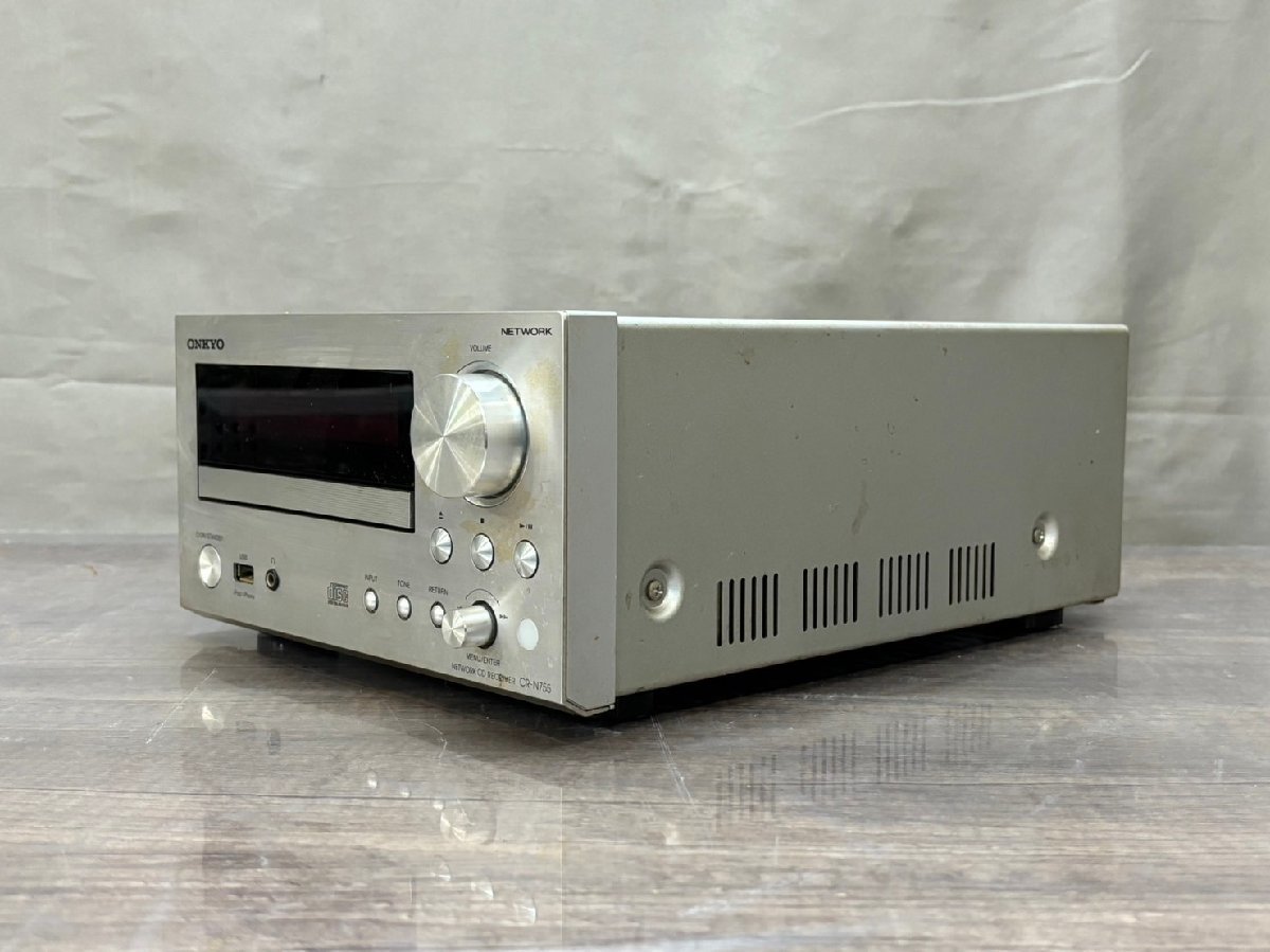 △8887　現状品　オーディオ機器　 ネットワークCDレシーバー　ONKYO CR-N755　オンキョー　【本体のみ】_画像1