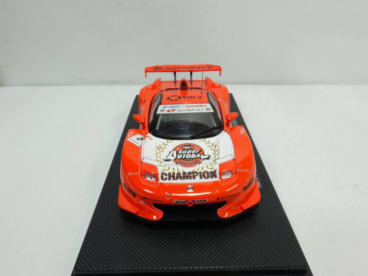 1/43 【エブロ】 ’06 ’07 ARTA NSX スーパーGT500クラス №8（伊藤大輔 ラルフ・ファーマン） 2台セットの画像6