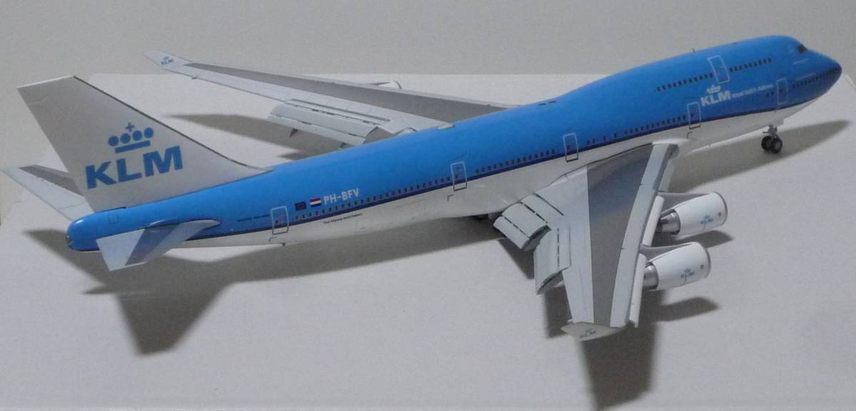 JC wings（1/200）KLM 747-400M PH-BFY / 747-400M PH-BFY （Flaps-Down） ×計2個セット_画像7