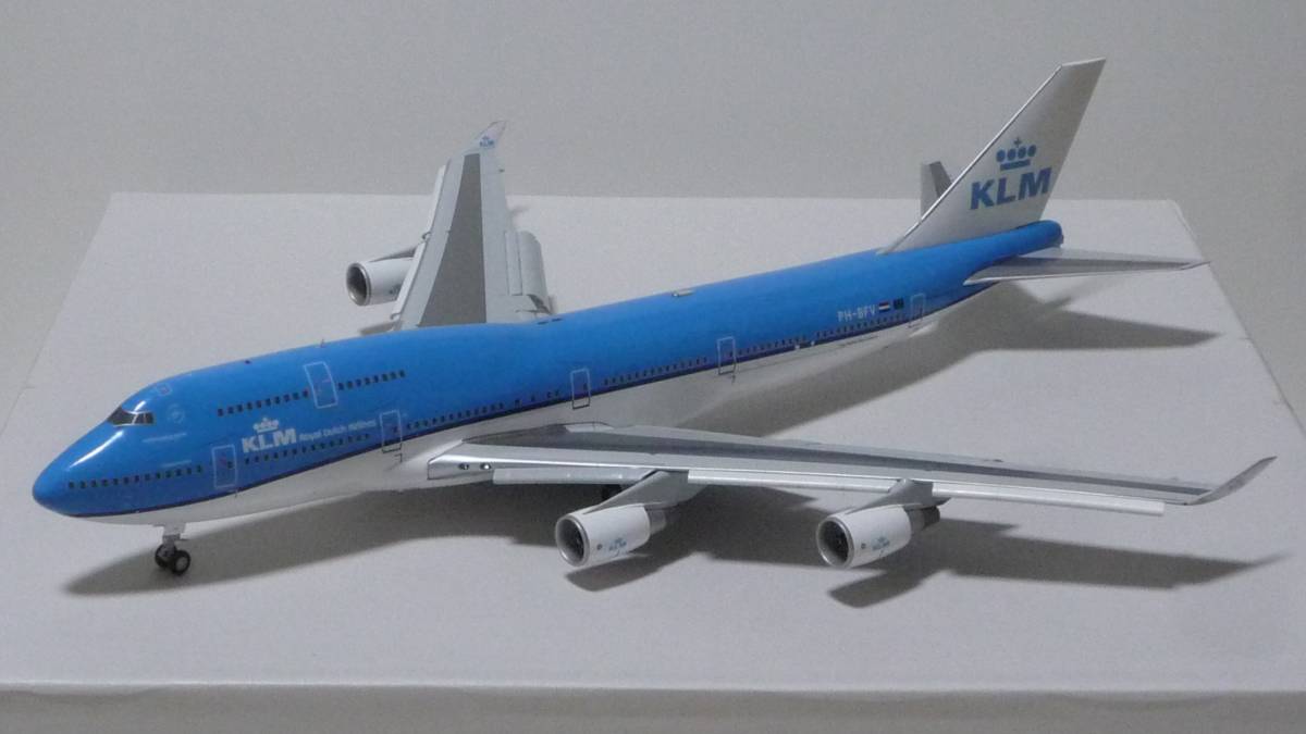 JC wings（1/200）KLM 747-400M PH-BFY / 747-400M PH-BFY （Flaps-Down） ×計2個セット_画像6