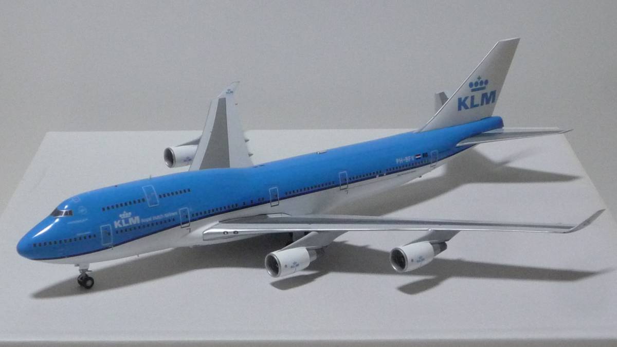 JC wings（1/200）KLM 747-400M PH-BFY / 747-400M PH-BFY （Flaps-Down） ×計2個セット_画像2