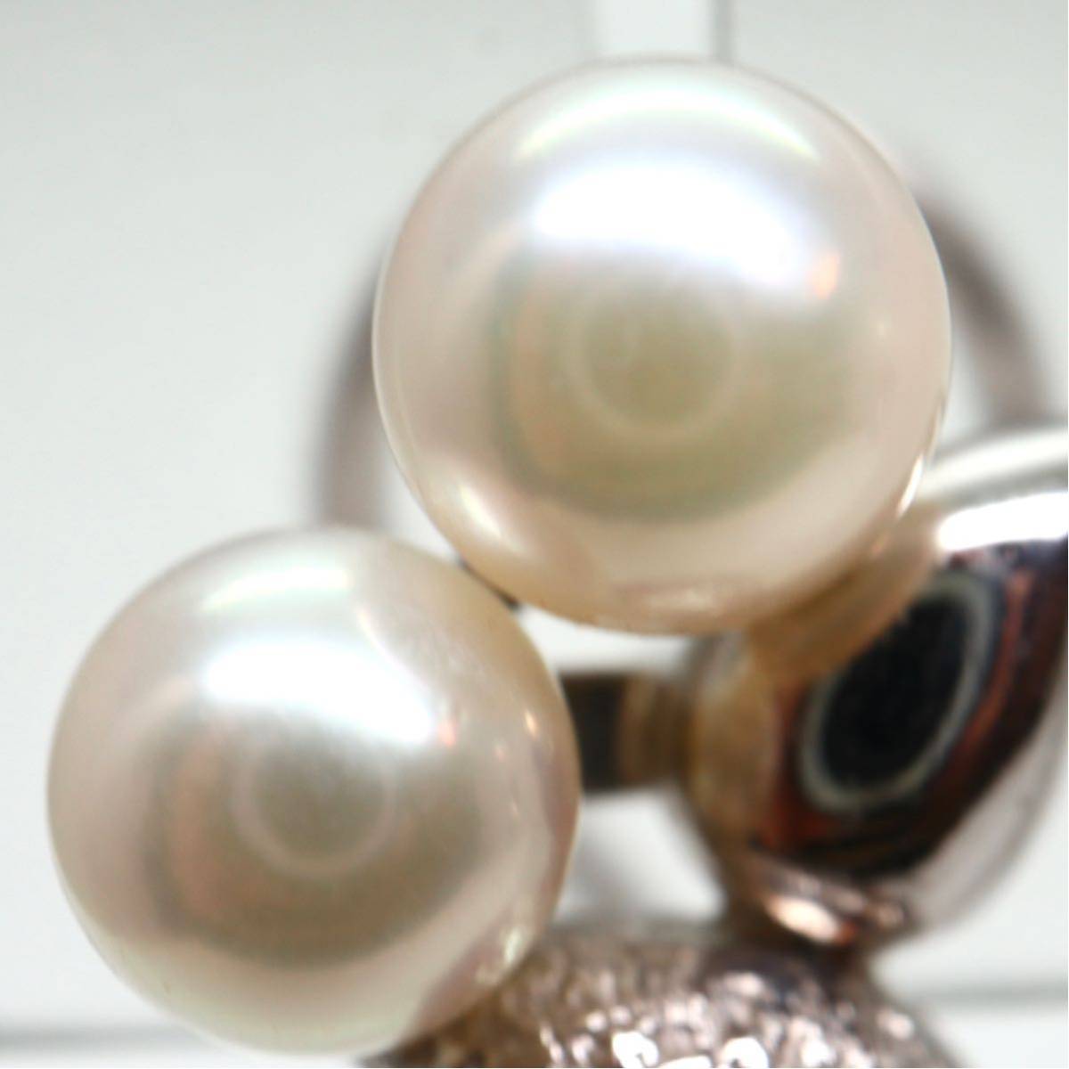 MIKIMOTO (ミキモト)《K18 アコヤ本真珠 ピアス兼イヤリング》D 7.7g パール pearl earring pierce ジュエリー jewelry EE3/EE3_画像4