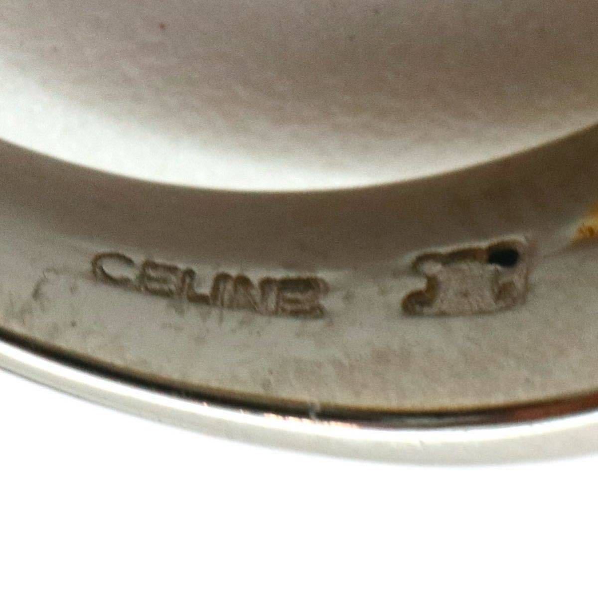 CELINE(セリーヌ)《Pt900/K18(750)リング》D 9.9g 12号 ring 指輪 jewelry ジュエリー EF0/EF0_画像9