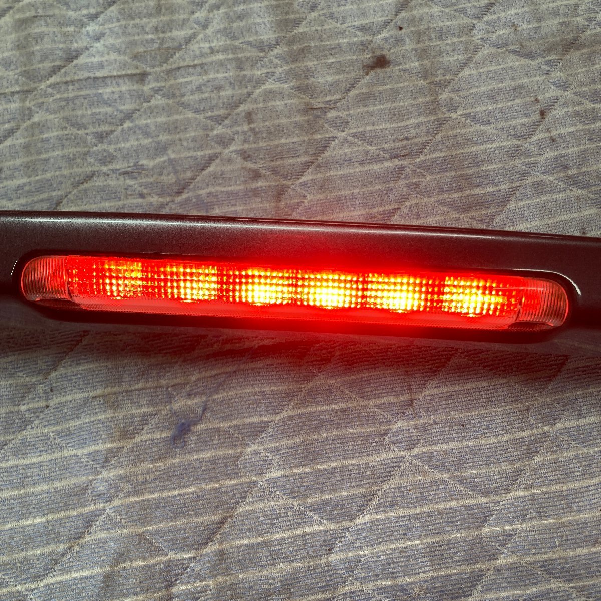 ♪♪オッティ S H92W リアスポイラー リアウィング カラー A38 グレー系 LED点灯確認済(W9360)♪♪_画像5