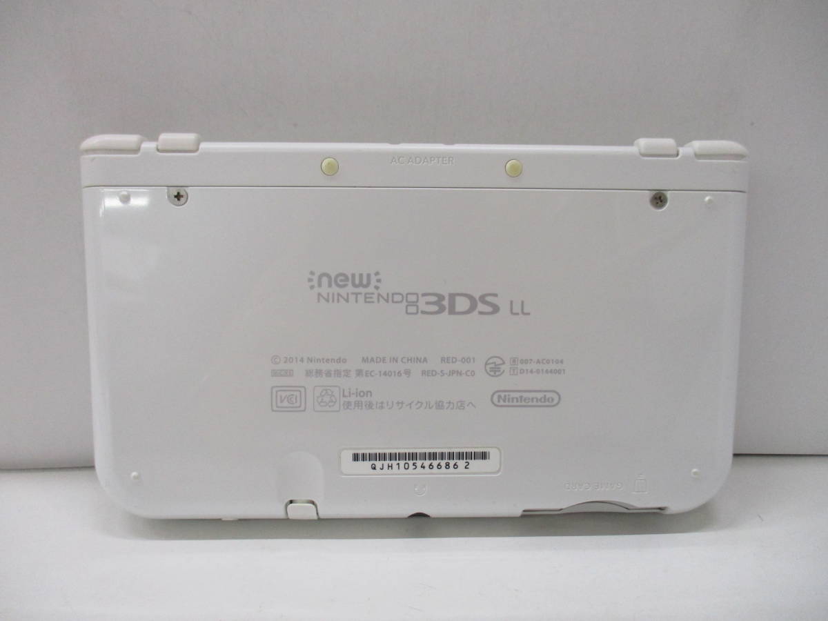 G1201-4A/ 動作OK new NINTENDO 3DSLL ニンテンドー RED-001 本体 ホワイト_画像5