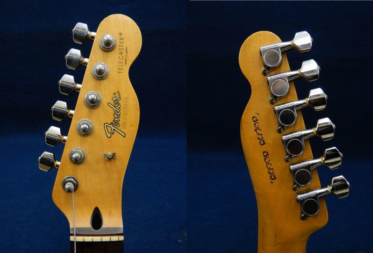 ★ギター01　Fender F012510 TELECASTER ケース付★フェンダー/テレキャスター/ジャンク品/消費税0円_画像2