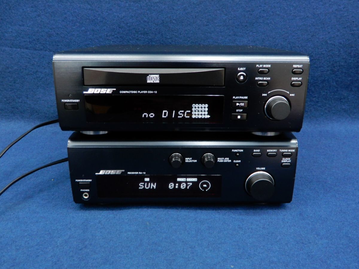 ★BOSE CDA-12 2120700／BOSE RA-12 2120700 まとめて2台★/ジャンク品/消費税0円_画像2