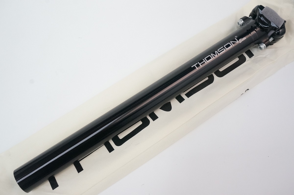 THOMSON ELITE SEATPOST E109BK トムソン エリート シートポスト 31.6mm 367mm ストレート 新品 基本的にお支払い翌日の発送予定 0612