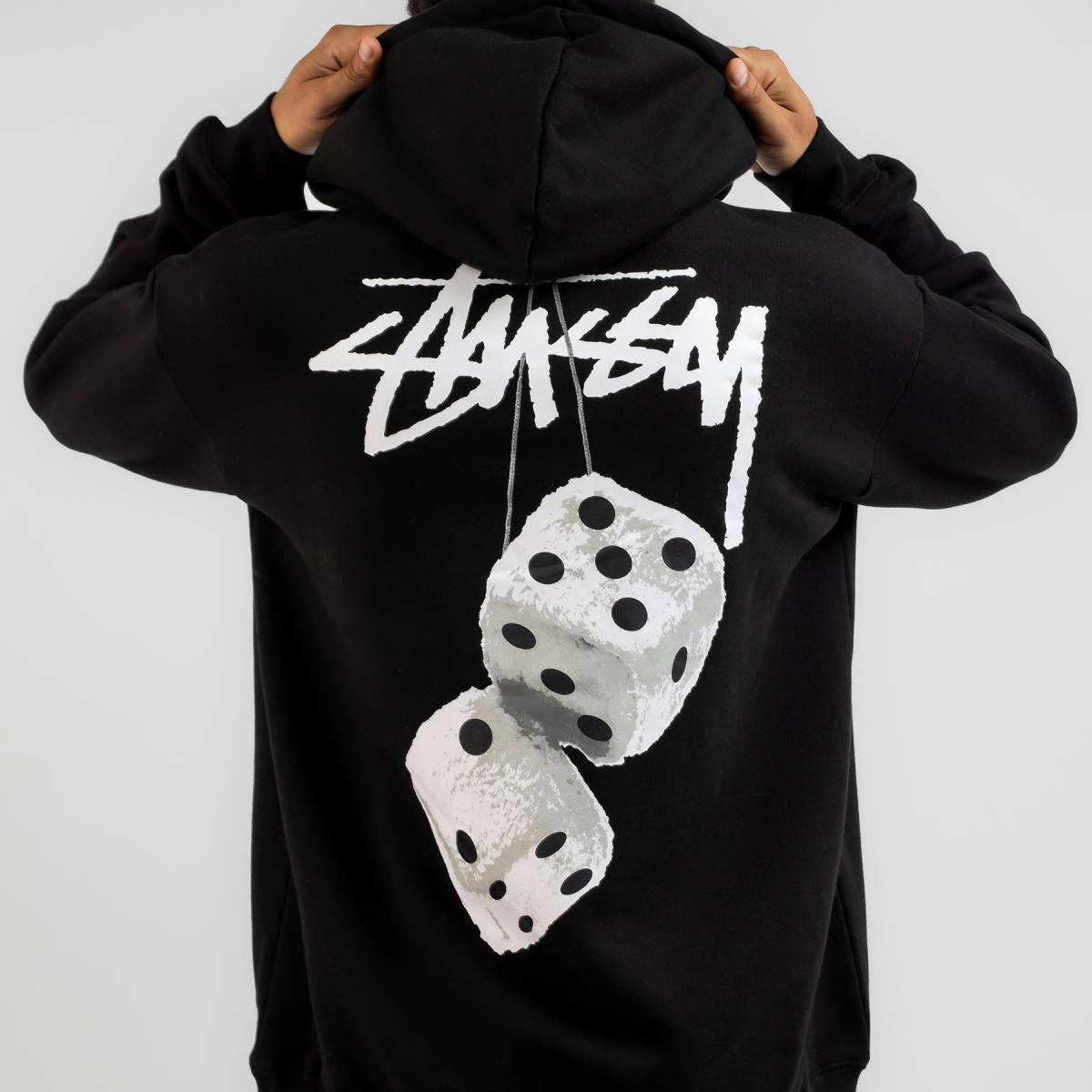 海外限定 ステューシー Stussy サイコロ Dice パーカー XL 黒 海外限定 ステューシー Stussy サイコロ Dice パーカー XL 黒