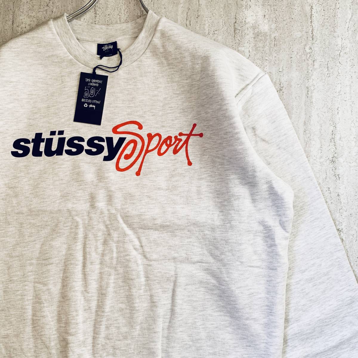 即納！最大半額！】 海外限定 ステューシー Stussy トレーナー グレー