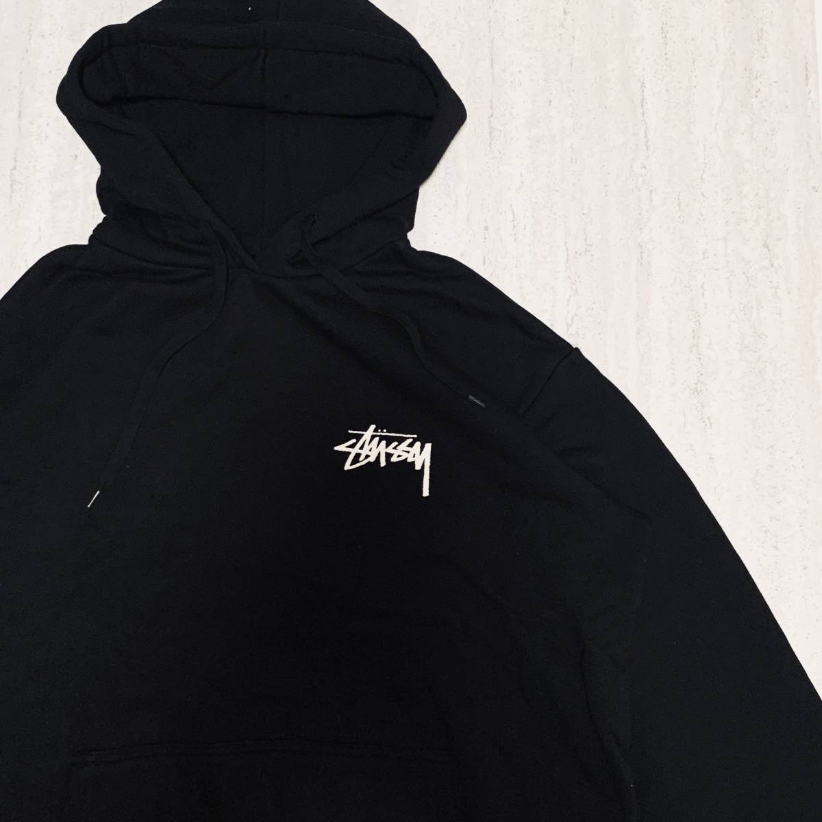 海外限定 ステューシー Stussy サイコロ Dice パーカー XL 黒_画像4