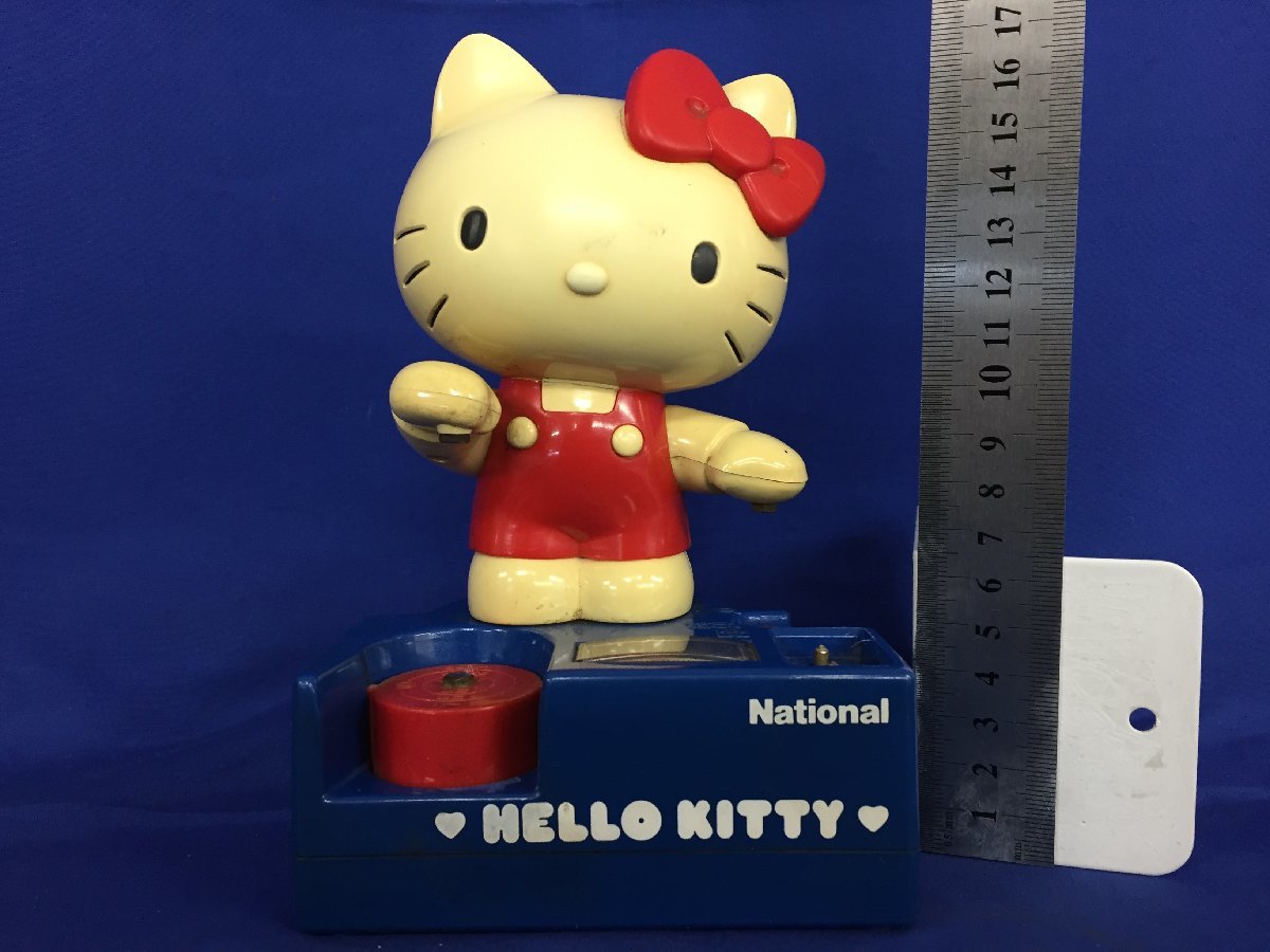 ★１５―０５２★電池テスター　National/ナショナル FF-999 サンリオ HELLO KITTY キティちゃん レトロ雑貨 計測器 動作確認済[60]_画像2