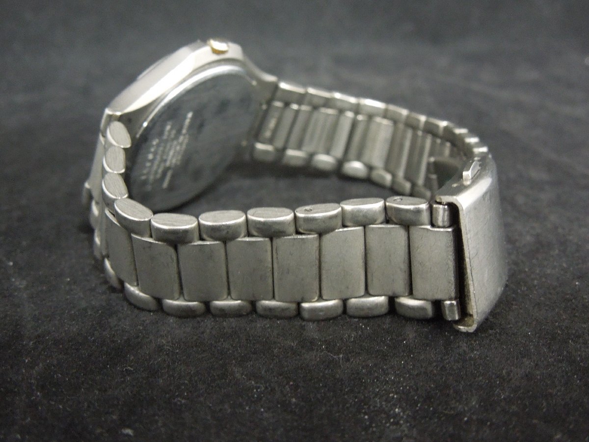 ★Ｗ―３２０★腕時計　SEIKO SPIRIT TITANIUM/セイコー スピリット チタン 7N01-7100 動作品 QUARTZ/クォーツ 3針 電池式 白文字盤_画像7