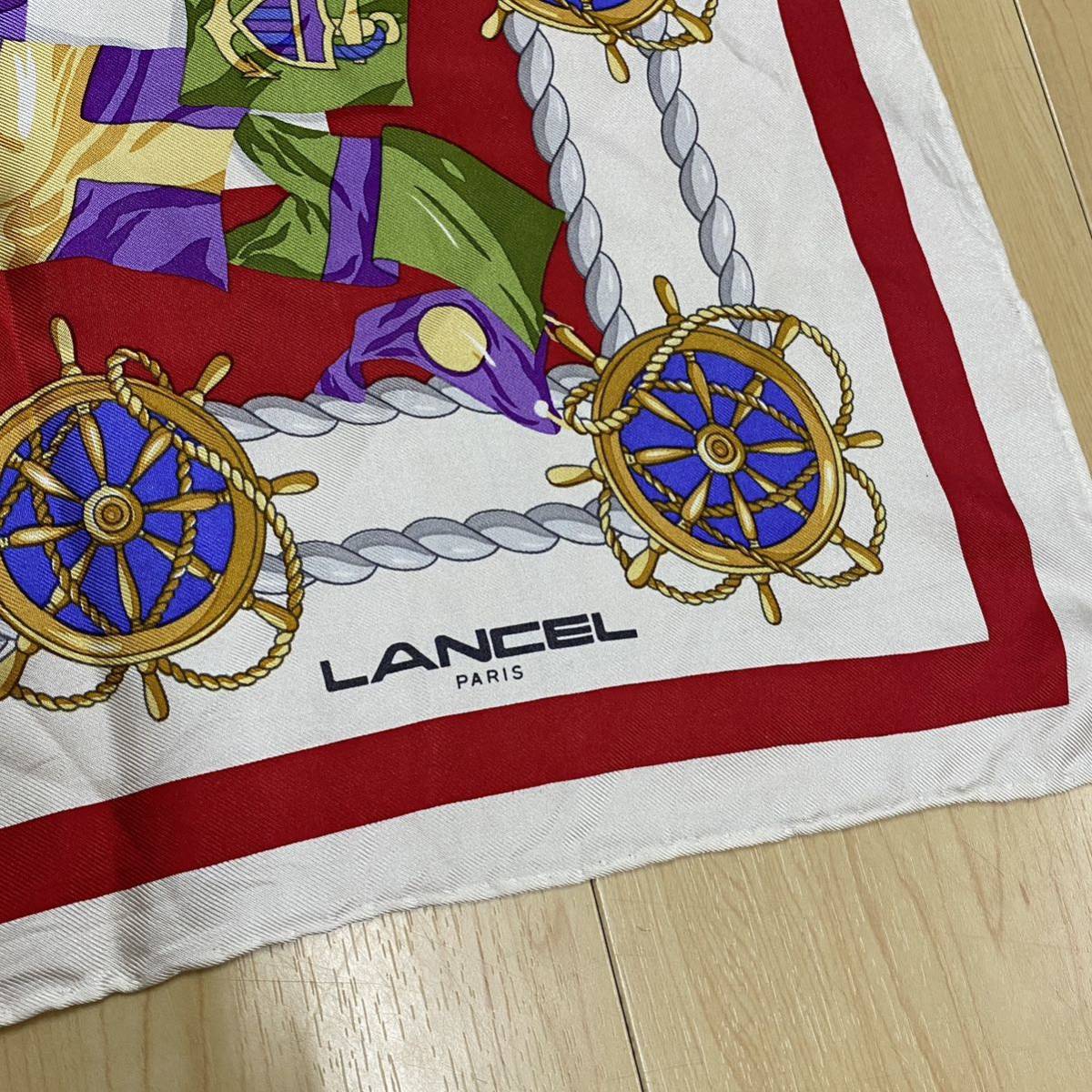 LANCEL　ランセル　スカーフ　旗　フラッグ　no.20_画像3