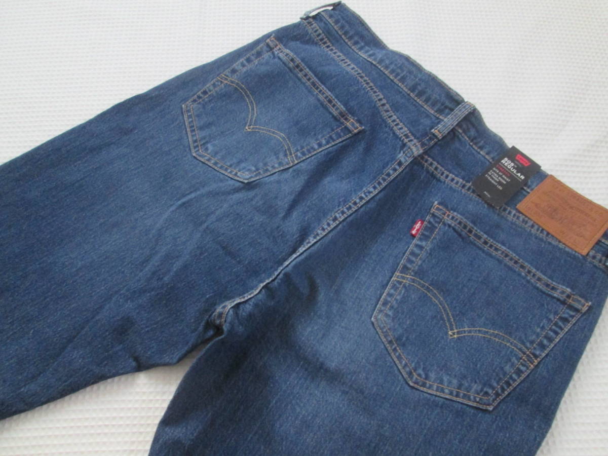 新品 ☆ LEVI'S リーバイス プリミアム 505☆W34/ウエスト約92cm☆00505-2232 ストレッチ ビックE レギュラー ストレート デニム ジーンズ_画像1