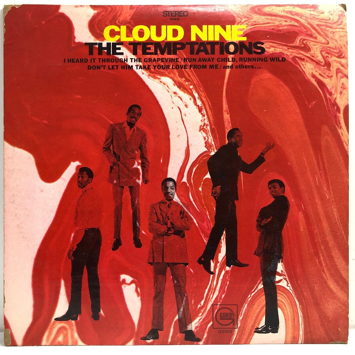 【US盤 LP】THE TEMPTATIONS / CLOUD NINE クラウド・ナイン / テンプテーションズ D.エドワーズ, エディ・ケンドリックス GORDY GS939▲_画像1