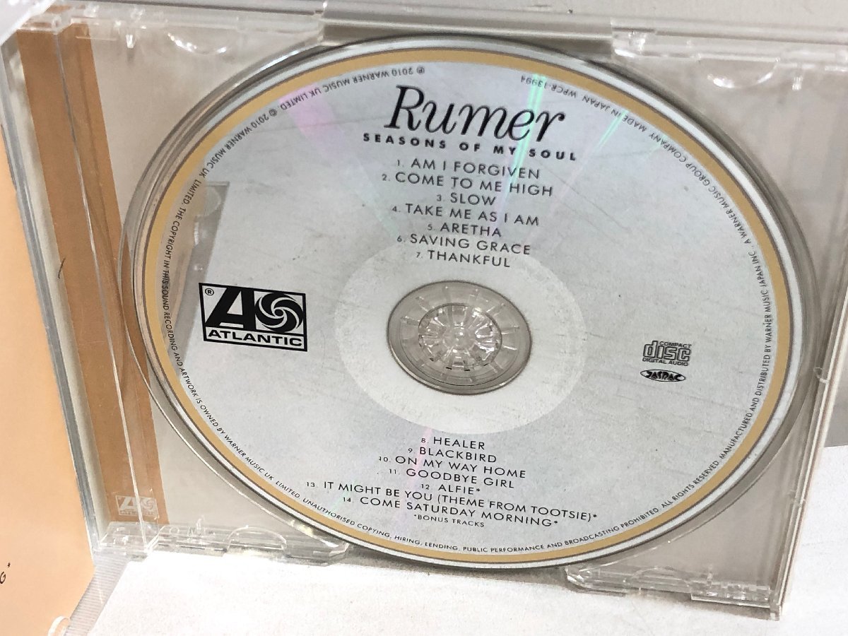 【CD】ルーマー / シーズンス・オブ・マイ・ソウル SEASONS OF MY SOUL /「スロー」ほか RUMER ATLANTIC WPCR-13994 ▲_画像3