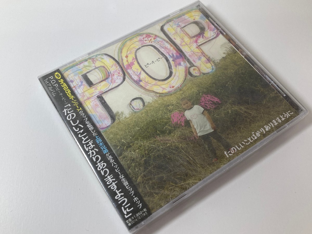 【未開封 CD】 P.O.P たのしいことばかりありますように ピーオーピー Delicatessen Recordings DQC-1290 〇_画像6
