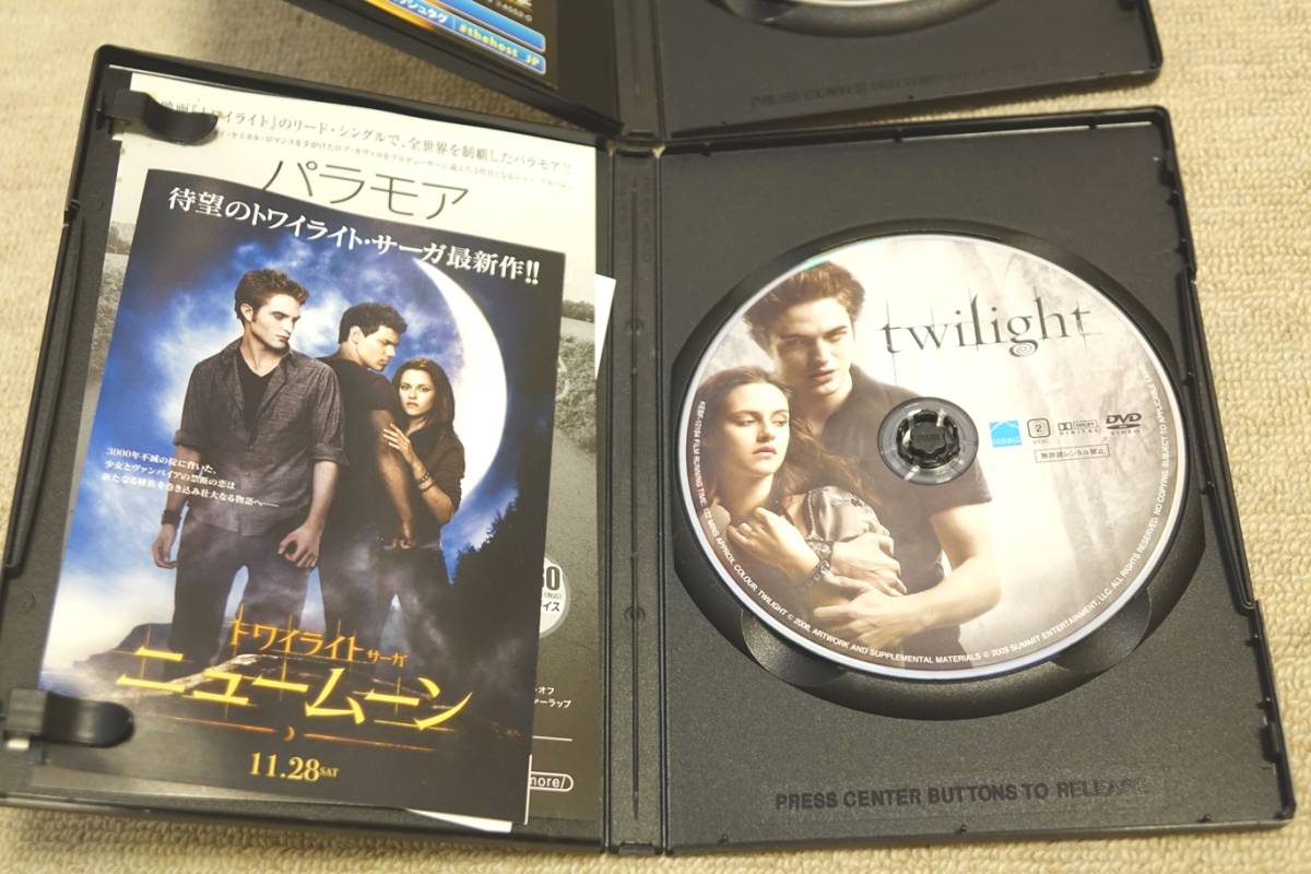  ●twilight saga new moon トワイライト サーガ ニュームーンDVD 2部_画像2