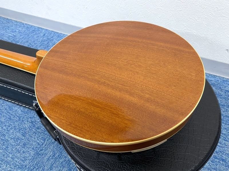 中古◆ ARIA SB-10G Guitar Banjo ◆ アリア ギターバンジョー 難有りのハードケース付属です♪_画像5