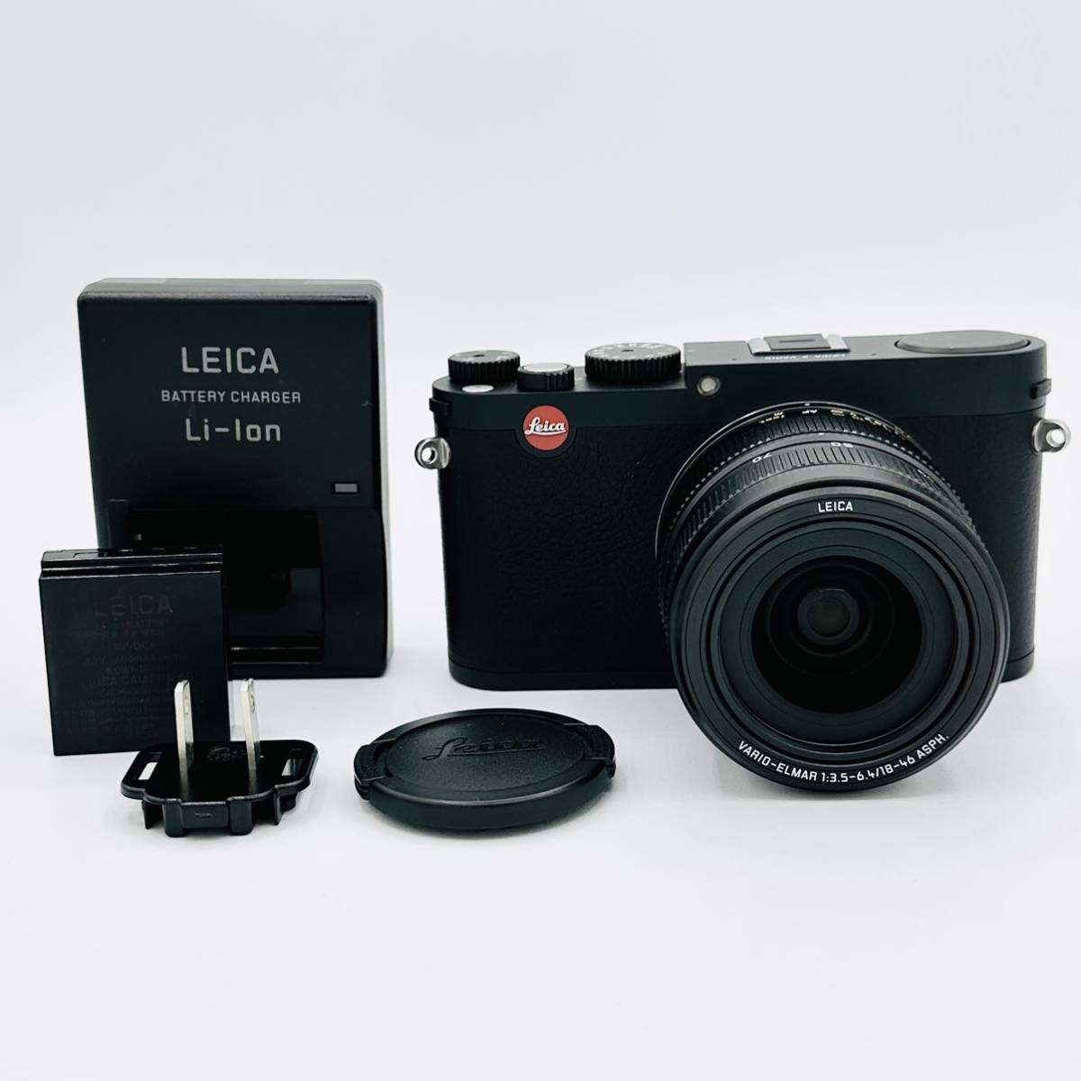 【5％OFF】 107 Typ ライカXバリオ デジタルカメラ 【ほぼ新】Leica 1620万画素 ライカ ブラック 光学2.5倍ズーム その他