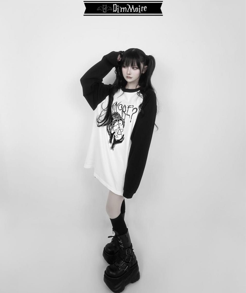 Dimmoireディムモアール】ロンT|Yahoo!フリマ(旧PayPayフリマ) Dimmoireディムモアール】ロンT|Yahoo!フリマ(旧PayPayフリマ)
