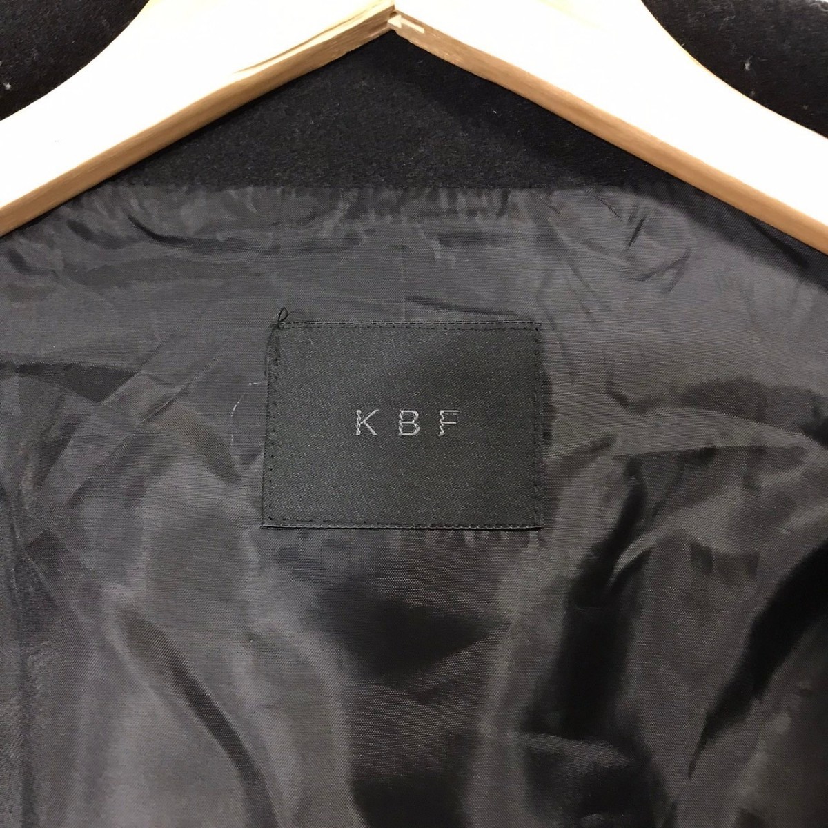 H6478dL Urban Research KBFke- Be ef size One (L~XL rank ) short oversize coat black black lady's jacket 