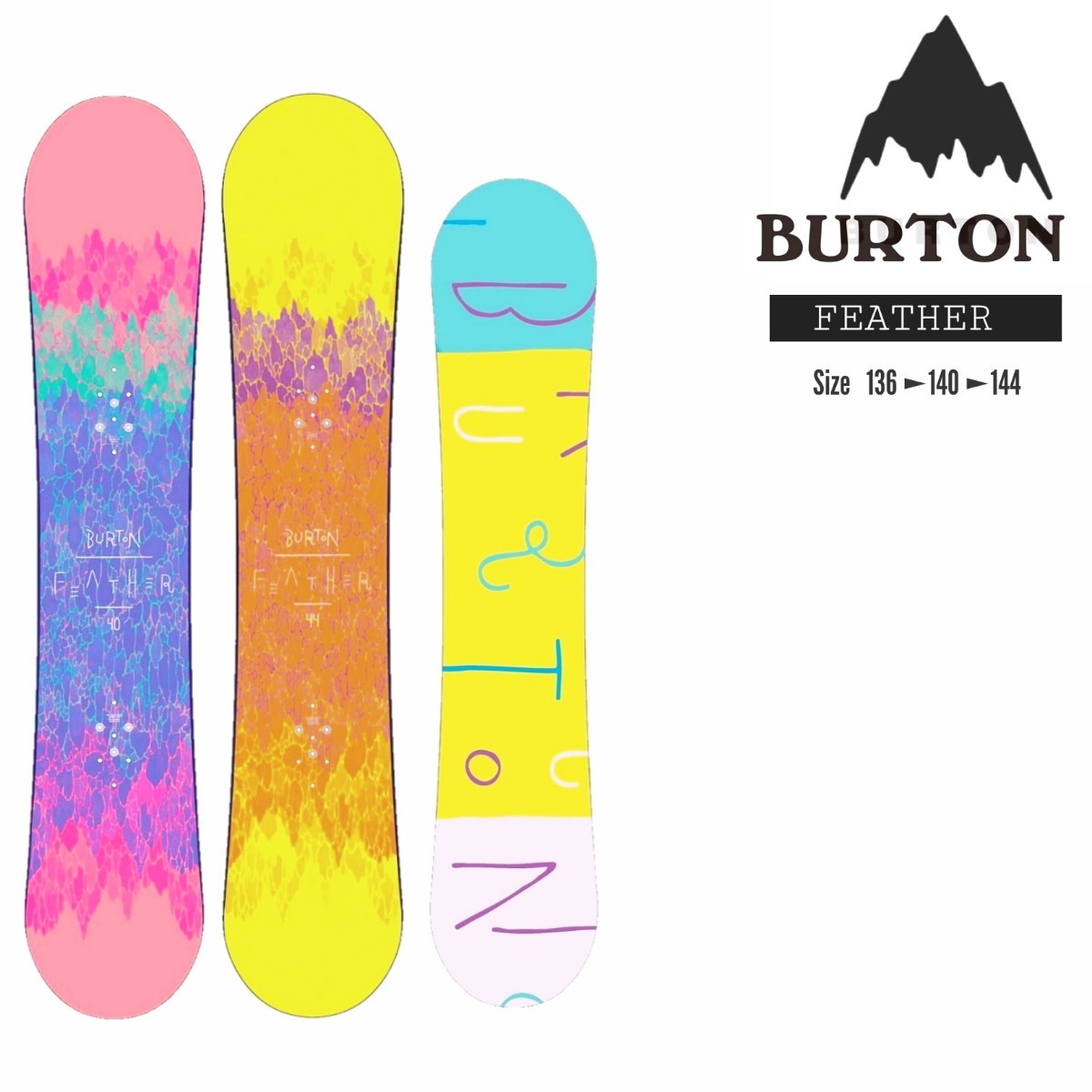 BURTON FEATHER 144 バートン フェザー|スノーボード BURTON FEATHER 144 バートン フェザー|スノーボード