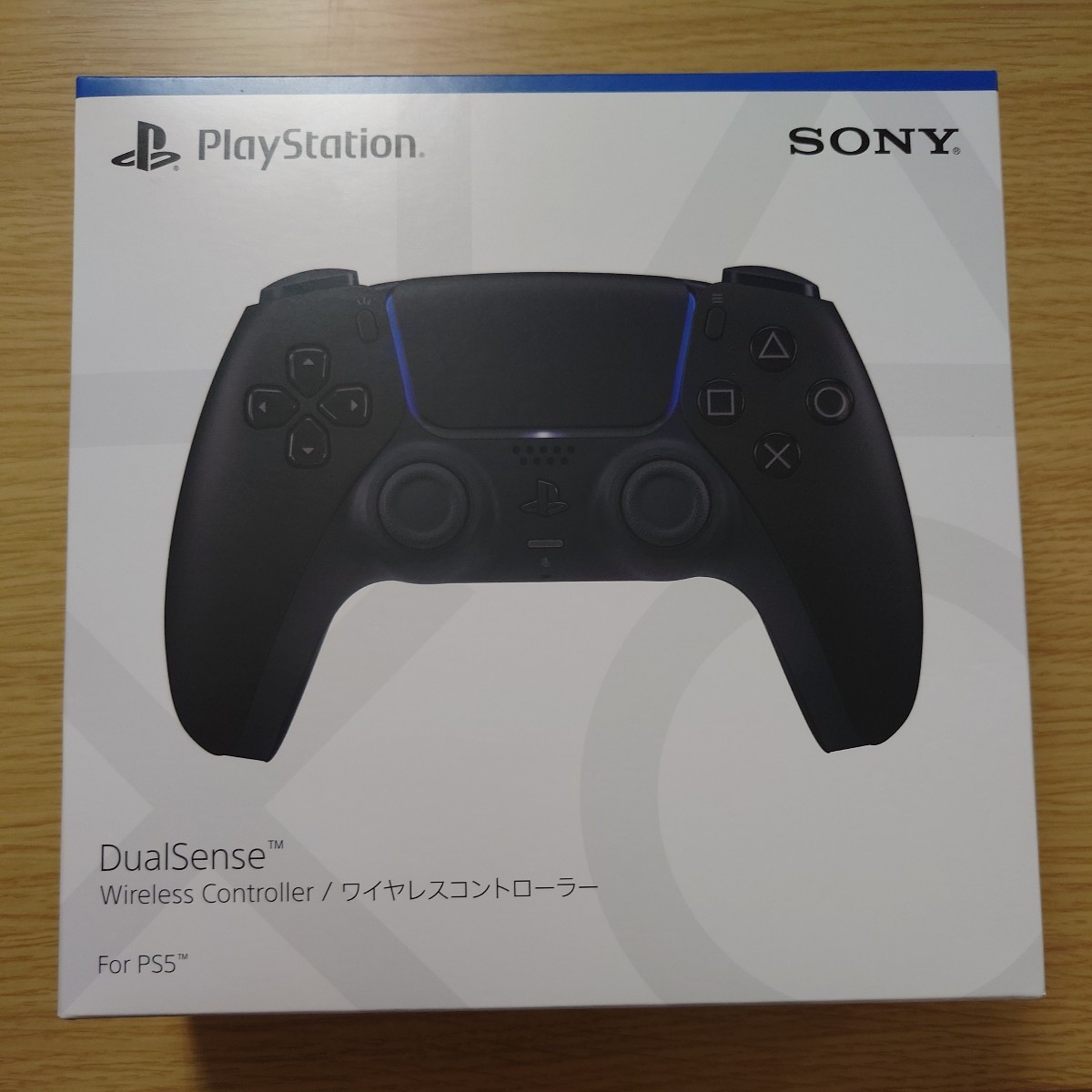 PlayStation5 DualSense ワイヤレスコントローラー CFI-ZCT1J01 （ミッドナイトブラック）新品未開封_画像1