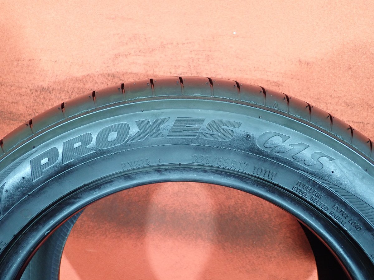 225/55R17●TOYO PROXES C1S / 中古 ★ 4本(T-5360A)送料無料/沖縄別途_画像8