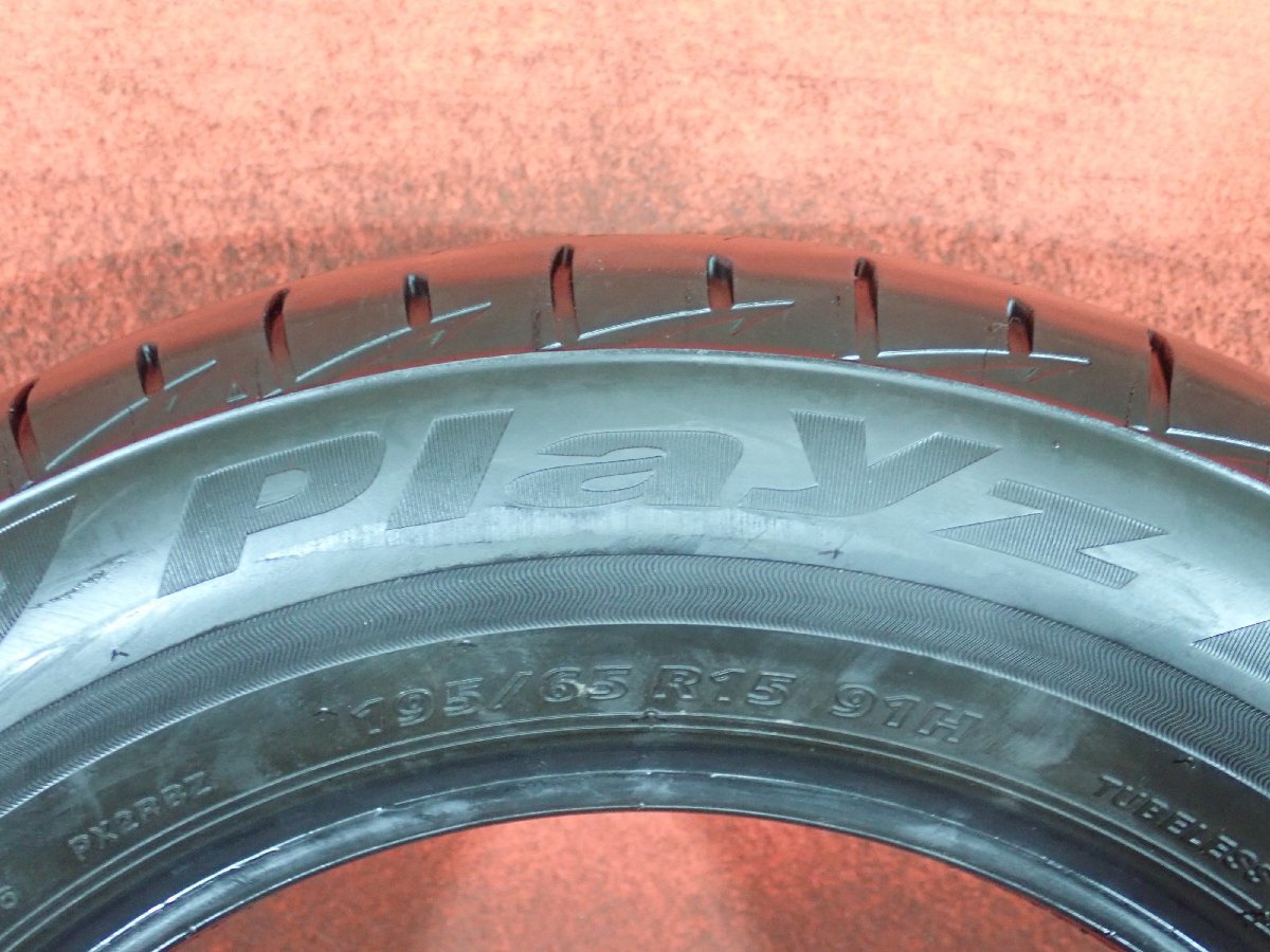 195/65R15●B.S PLAYZ PX-RVII/ 中古 ★ 4本(T-5474A)送料無料/沖縄別途の画像7