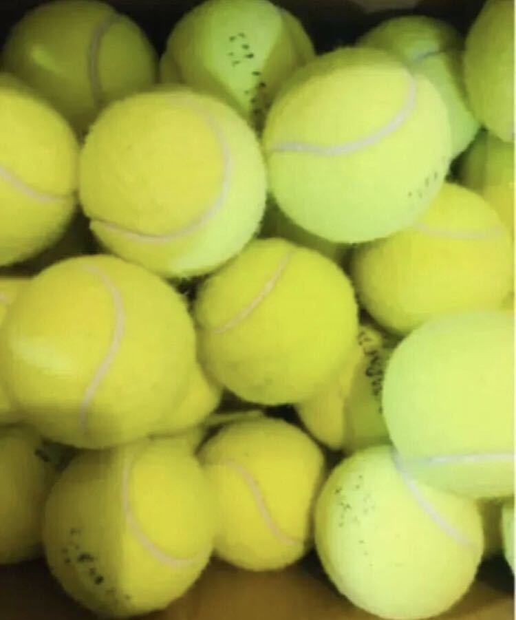 USED wilson tour 硬式テニスボール 85個　中古品　中古　ウィルソン　大量_画像2