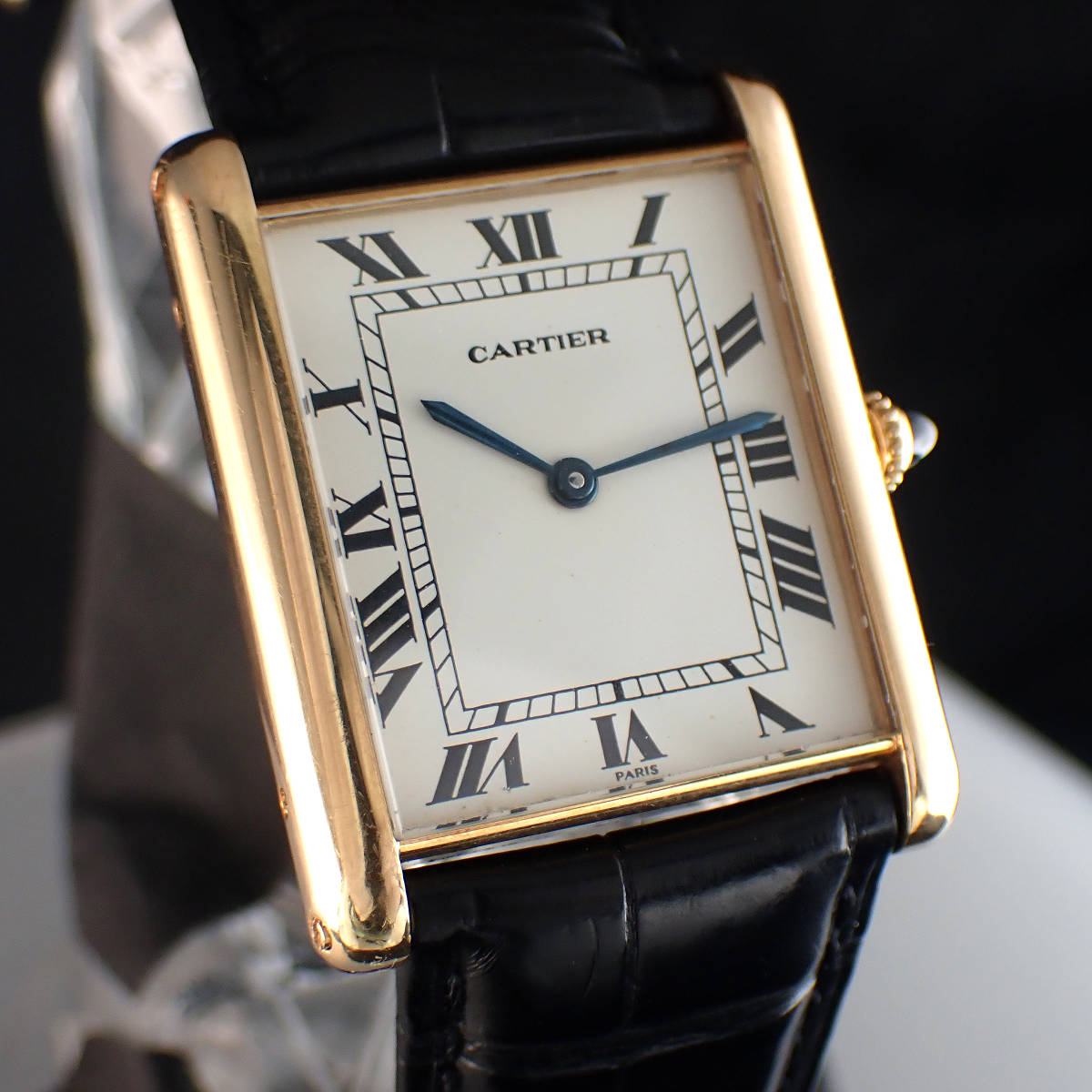 カルティエ タンク ルイ カルティエ XL ジャンボ PARIS Ref,17002 Cartier Tank Louis XL Jumbo 17002_画像1