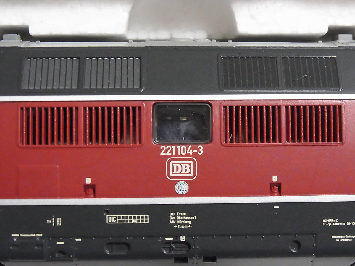 【期末限定値下げ】フライッシュマン　DB V221と客車３両　機関車DCC化済　ほぼ未使用品_画像2