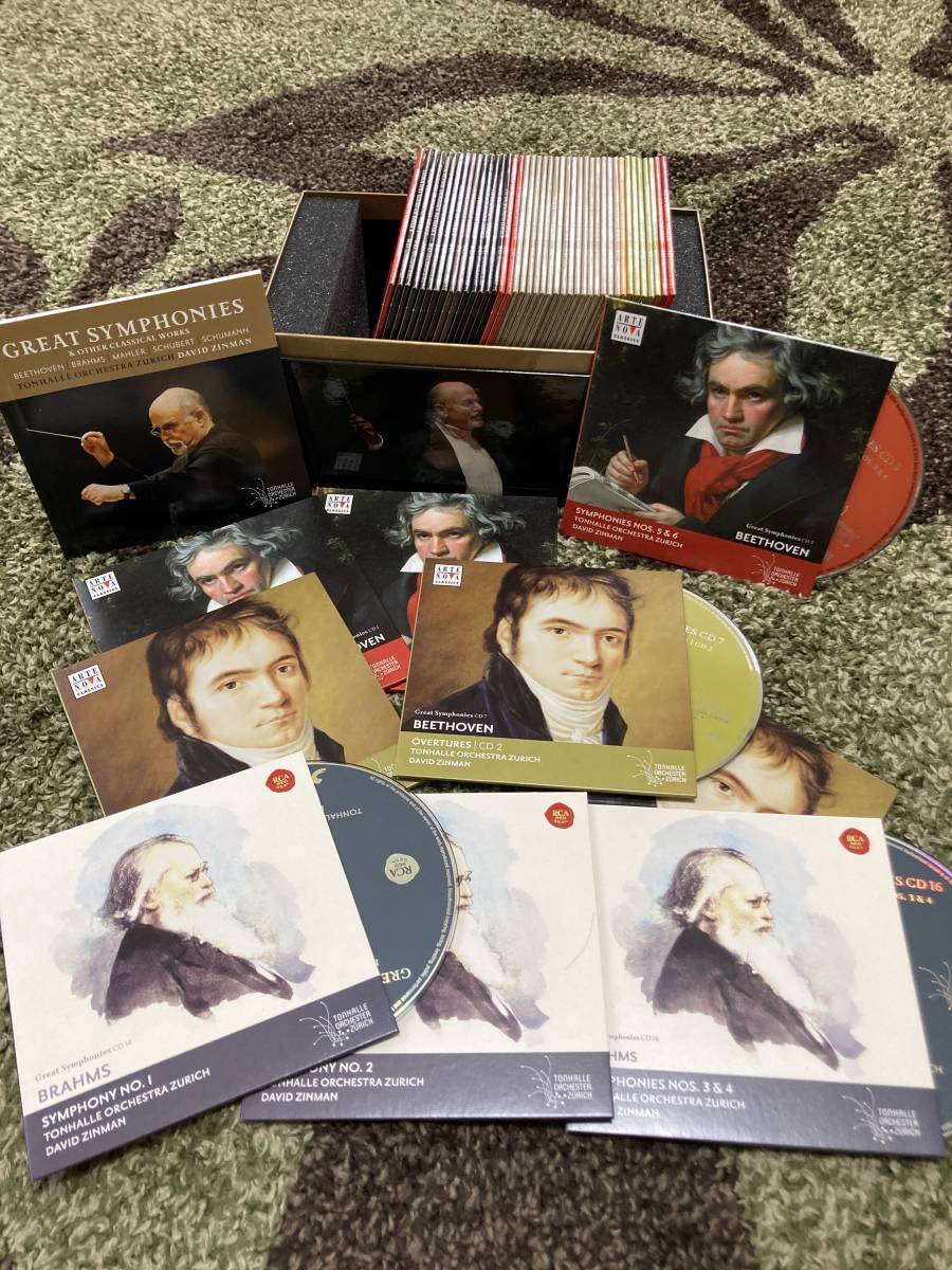 デイヴィッド・ジンマン 　チューリッヒ・トーンハレ管弦楽団　Great Symphonies - The Zurich Years 1995-2014＜完全限定生産盤＞ _画像3