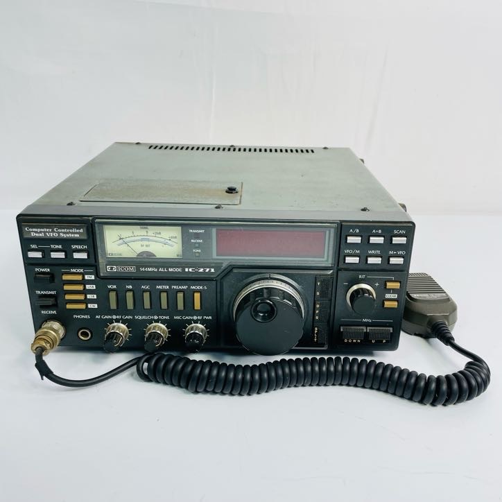 無線機 アイコム IC-271 ICOM VHF 144MHz オールモード トランシーバー 通電確認済 ALL MODE TRANSCEIVER_画像2