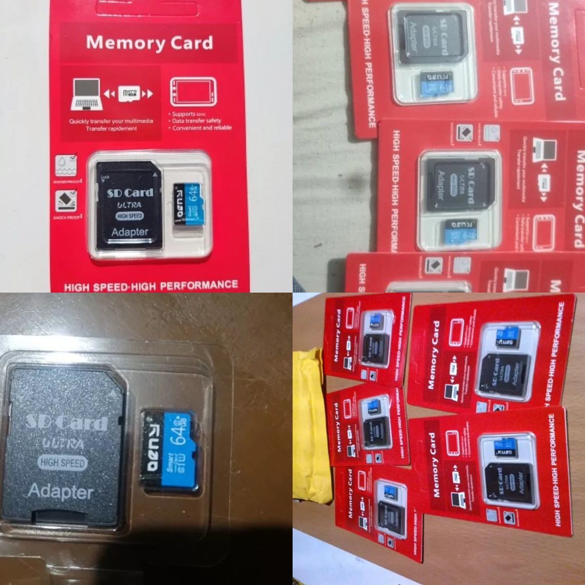 A-50【新品・未使用】マイクロSD メモリーカード クラス10 フラッシュカード 128GB 大容量 即決あり_画像4