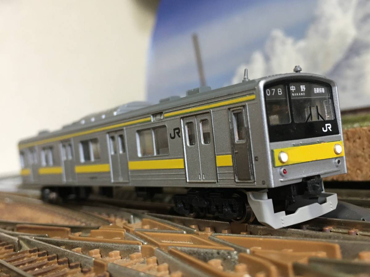 231292_KATO 205系 クハ204系 中央総武線 先頭車 ライト点灯 231292_KATO 205系 クハ204系 中央総武線 先頭車 ライト点灯