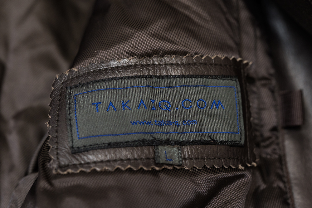 TAKA-Q タカキュー レザージャケット 牛革 シングルライダース L　エスプレッソブラウン _画像8