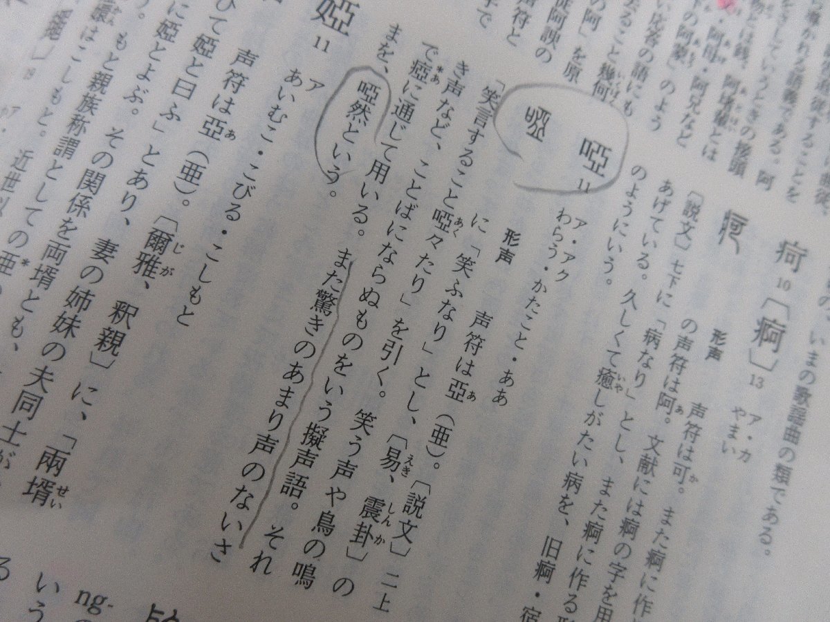 ◇A6607 書籍「字統」白川静 1984年 初版 平凡社 函欠 字源 字書 漢字 漢文 語源 古語 字形 金文 漢和辞典 研究_画像8