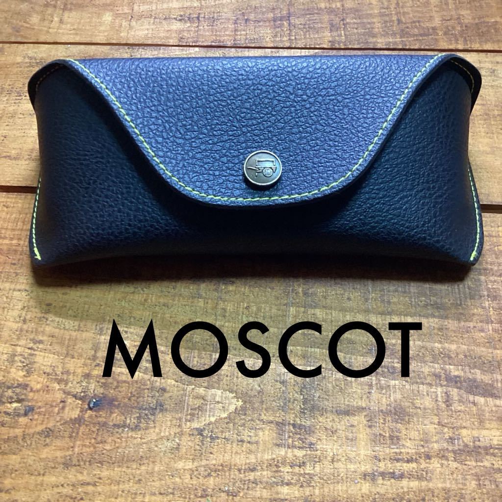 ●未使用品●MOSCOT 正規品純正ケース● LEMTOSH モスコット レムトッシュ　レザー　メガネ　サングラス　eyevan7285_画像1