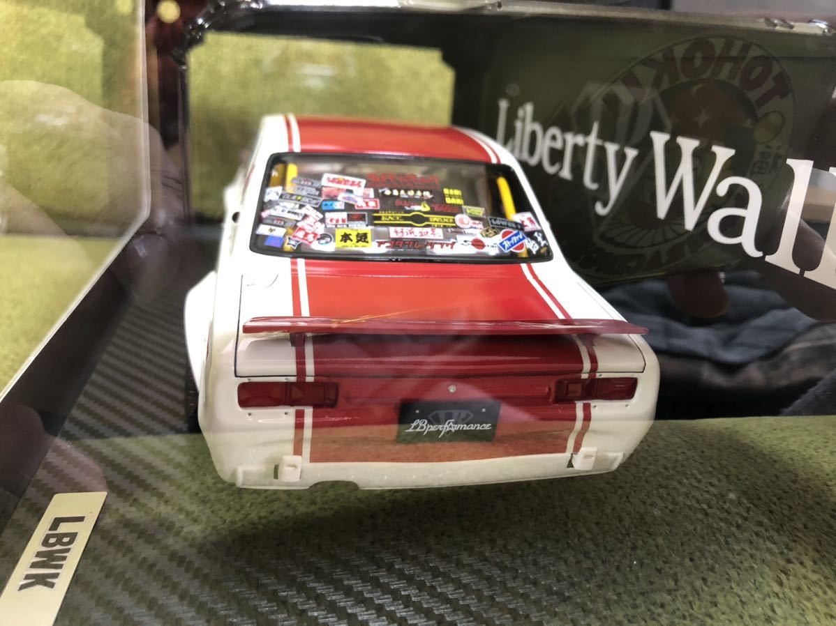 リバティーウォーク ミニカー ハコスカ サイン入 1/18 LB リバティーウォーク ミニカー ハコスカ サイン入 1/18 LB