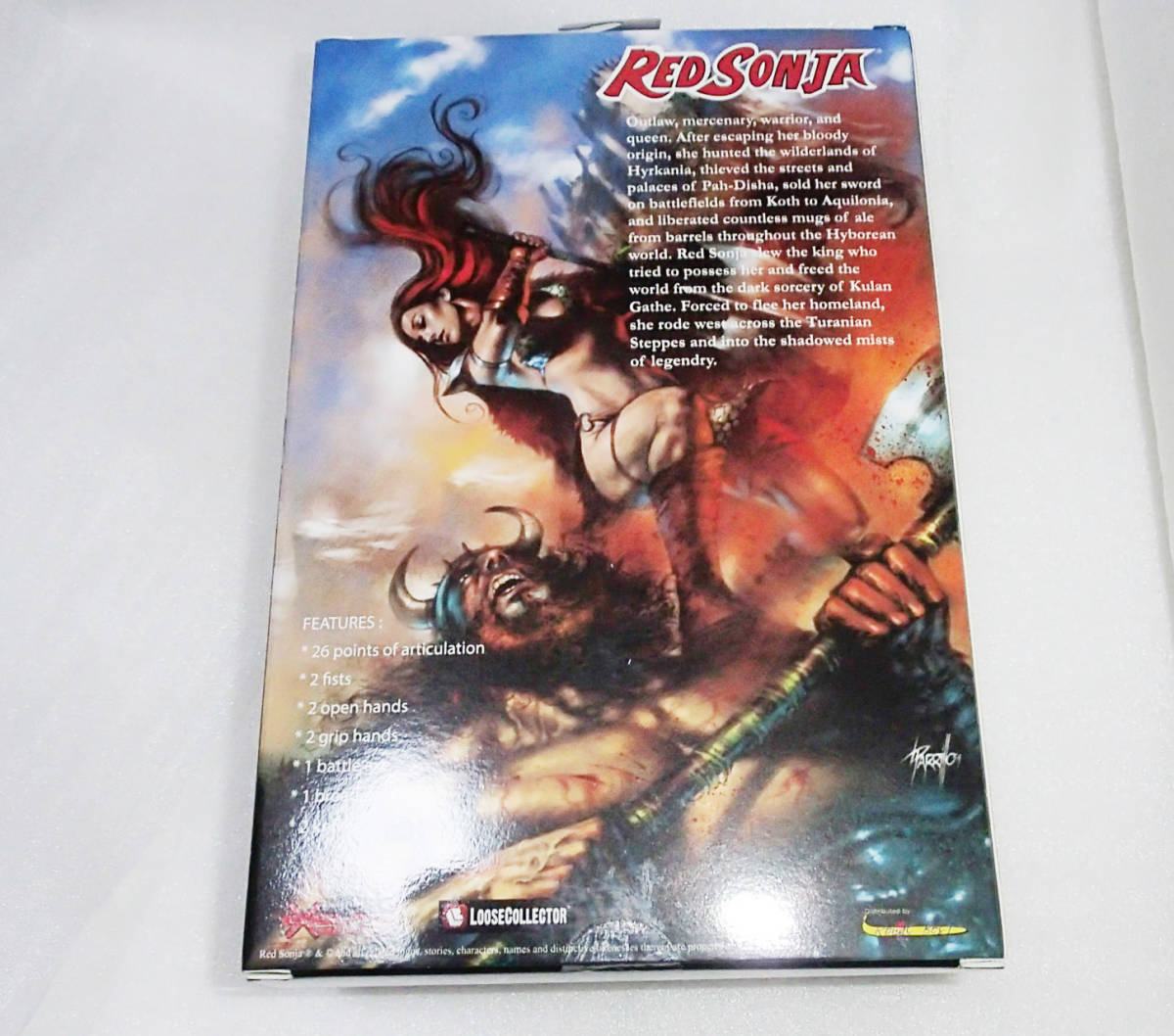 EXECUTIVE REPLICAS/RedSonja【レッドソニア】1/12アクションフィギュア/未開封新品★_画像2