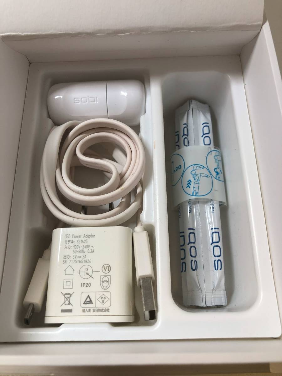 【1円スタート】iQOS アイコス 2.4Plus 完備 喫煙グッズ 使用品 中古品 傷感アリ DB0_画像3