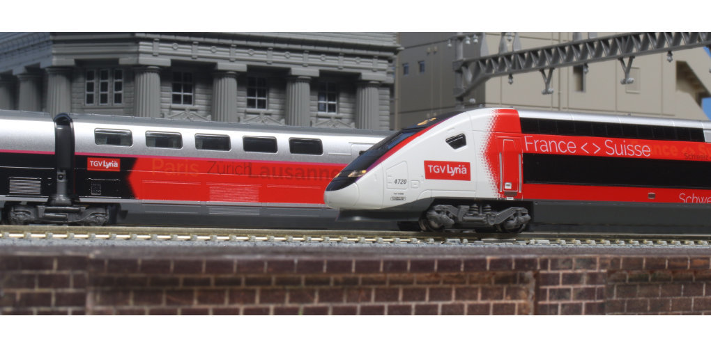 KATO 10-1762 TGV Lyria Euroduplex (リリア・ユーロデュープレックス) 10両セット_画像6