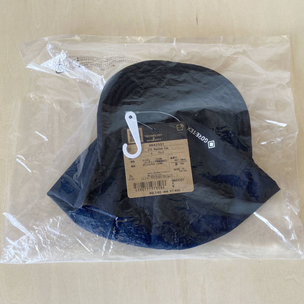 M GTXベースボールキャップ THE NORTH FACE GTX Baseball Cap K/ブラック size/M NN42337 キャップ_画像4