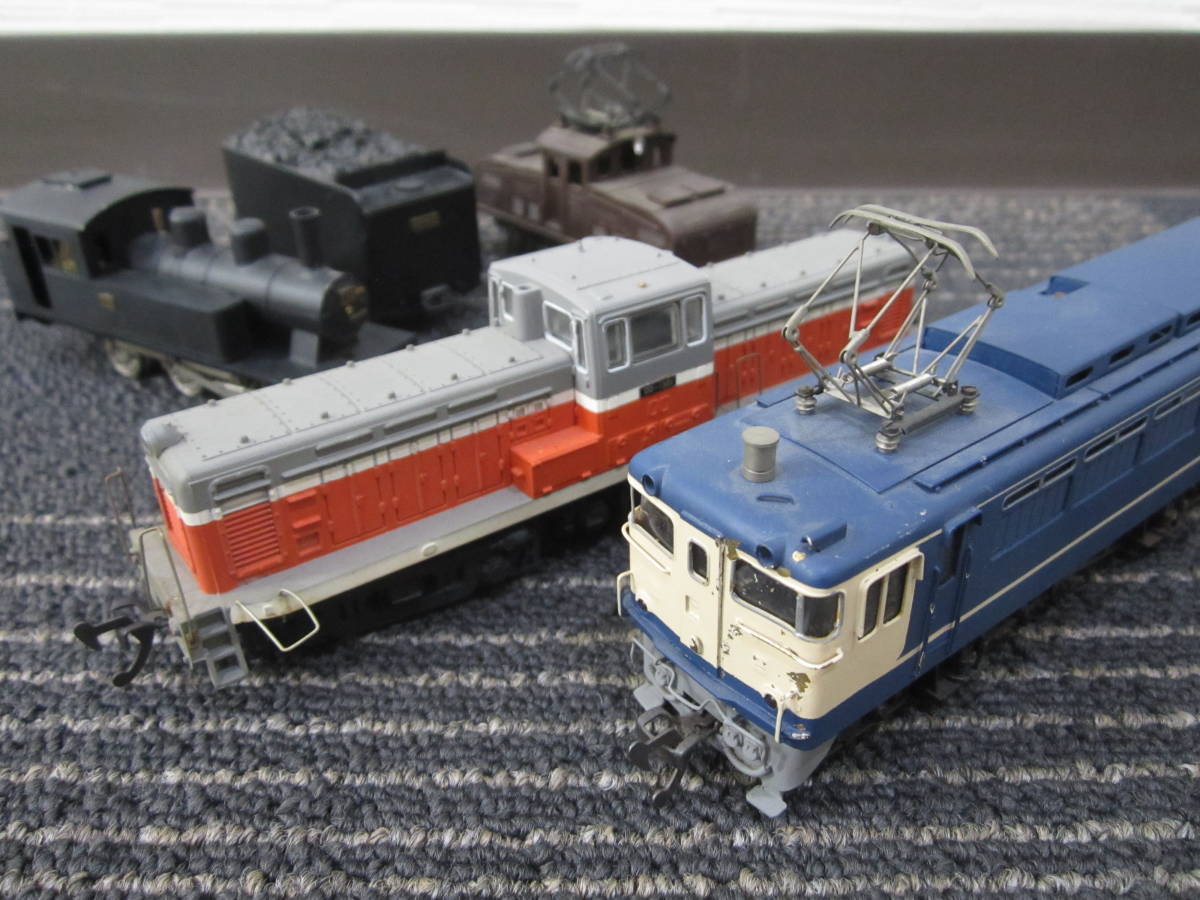 【希少】 EF65-1100 DD-1301 246 60103 EB101 5点 まとめ 金属製 蒸気機関車 HOゲージ 鉄道模型 電車 模型 鉄道 国鉄_■商品説明に詳細画像をご覧いただけます。