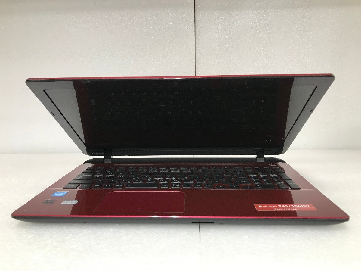 [ジャンクPC] 東芝 dynabook T45/33MRY PT45-33MSXRY: Celeron 2955U@1.40GHz メモリ4GB HDDなし DVD-RAM OSなし 液晶15.6型(1774)_画像2