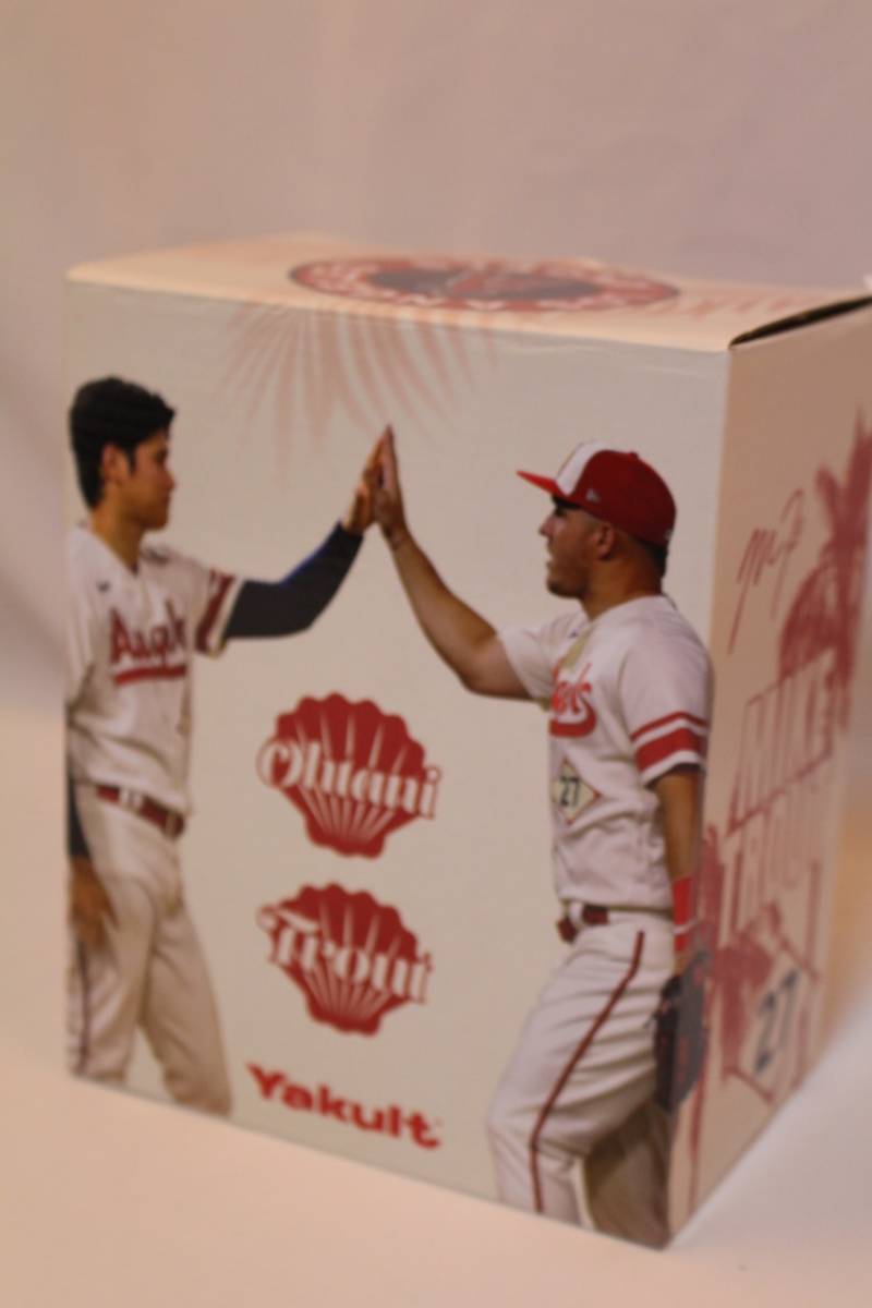 訳あり　新品未使用 大谷翔平選手 マイクトラウト選手 bobblehead ボブルヘッド フィギュア WBC ホームラン王 MVP_画像8