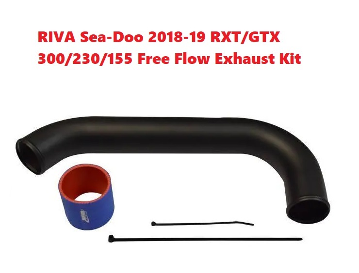 RIVA Sea-Doo 2018-19 RXT/GTX 300/230/155 フリーフロー　 Exhaust Kit　残2